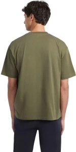 Guess ανδρικό βαμβακερό t-shirt oversized fit λαδί M4YI44K8FQ4-G8EV