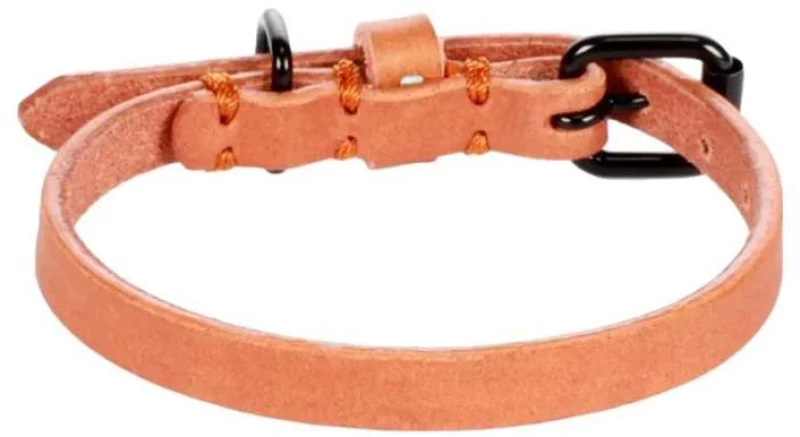 Flamingo Κολάρο Σκύλου Collar Leano Cognac XS/ S 24-30cm x 10mm