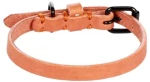 Flamingo Κολάρο Σκύλου Collar Leano Cognac XS/ S 24-30cm x 10mm