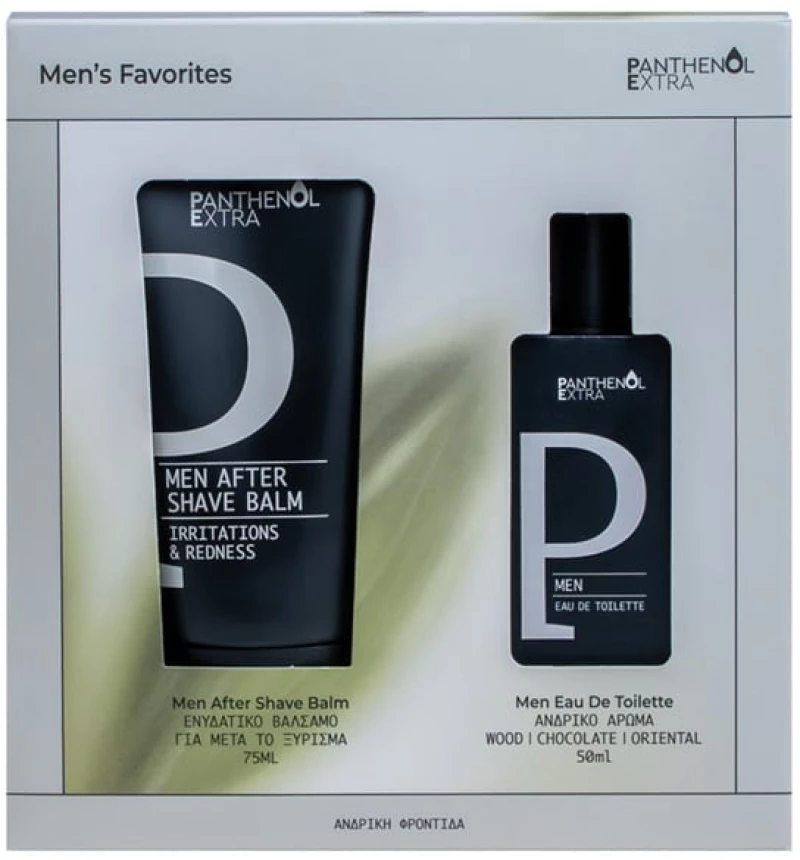 Medisei Panthenol Extra Men s Favorites Eau de Toilette 50ml + After Shave Balm 75ml