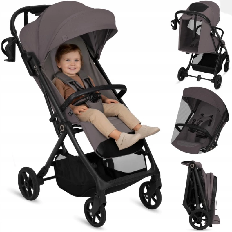 Lionelo Tansi Καρότσι Ταξιδίου έως 22kg  Beige Taupe