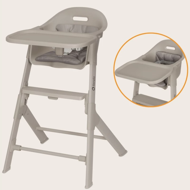 Lionelo Beny Καρεκλάκι φαγητού 3 σε 1 Beige Sand