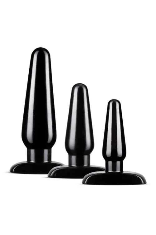 Anal Adventures Basic Plug Kit - Σετ Πρωκτικών Σφηνών - 3 τμχ.