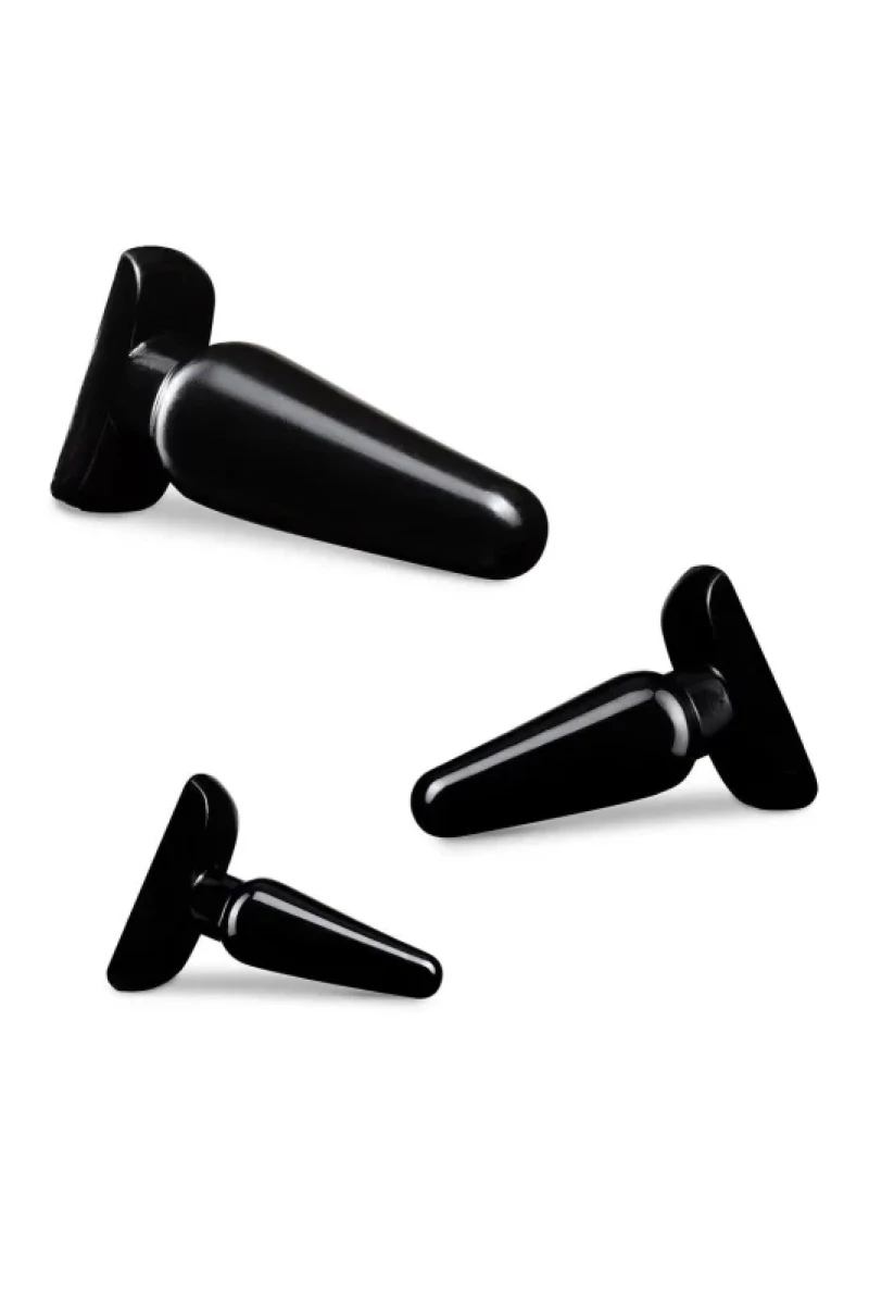 Anal Adventures Basic Plug Kit - Σετ Πρωκτικών Σφηνών - 3 τμχ.