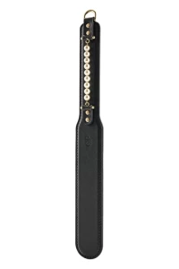 Prestige Pearl Paddle - Paddle από Vegan Δερματίνη με Πέρλες και Χρυσαφί Λεπτομέρειες