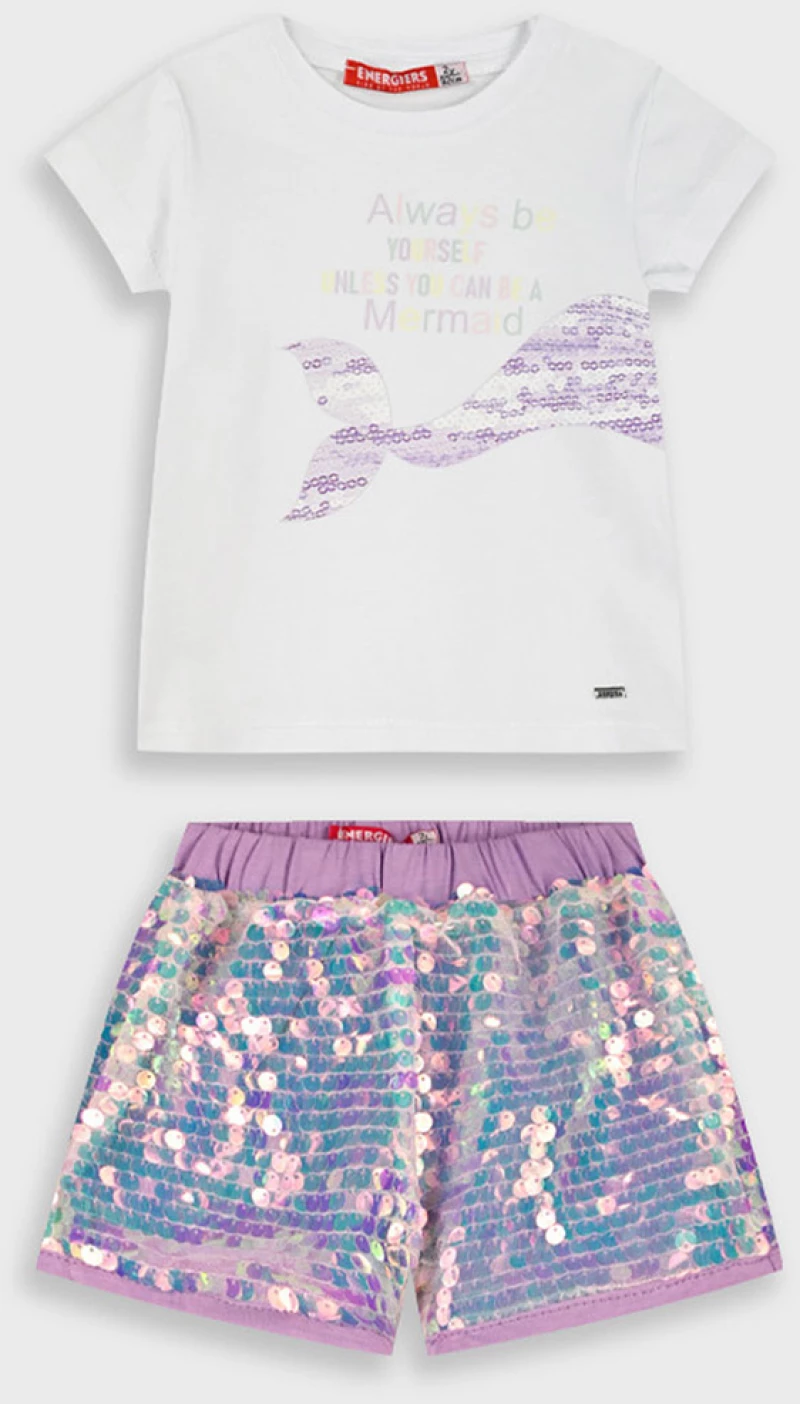 ENERGIERS ΣΕΤ ΚΟΡΙΤΣΙ BEBE LILA IRIDESCENT (#15-226305-0-293)