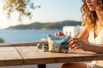 Πορτοφόλι Souvenir μπρελόκ mini - PVC - Chalkidiki - 11*7*4cm - 871803