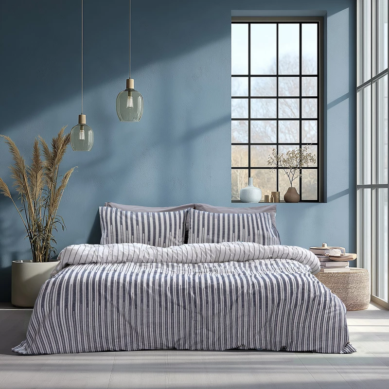Beauty Home Σετ κουβερλί μονό Glory Art 12362 160x230 Εκρού,Ανθρακί