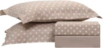 Beauty Home Σετ σεντόνια διπλά Art 10101 Fancy 200x260 Μπεζ