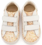 Babywalker Sneaker Διπλό Χρατς με Αστέρι στο Πλάι EXC5904 Εκρού
