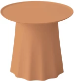 VOLANT SIDE TABLE PEACH 50x50x45cm