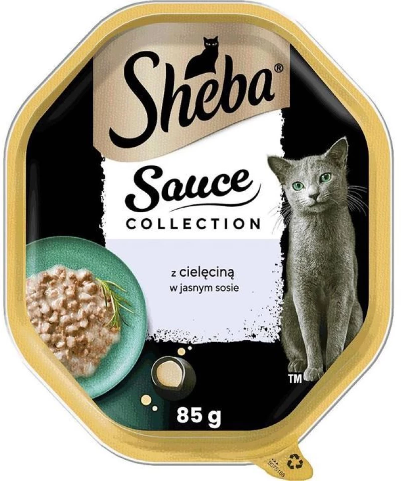 SHEBA Sauce collection Veal in light sauce wet cat food 85g