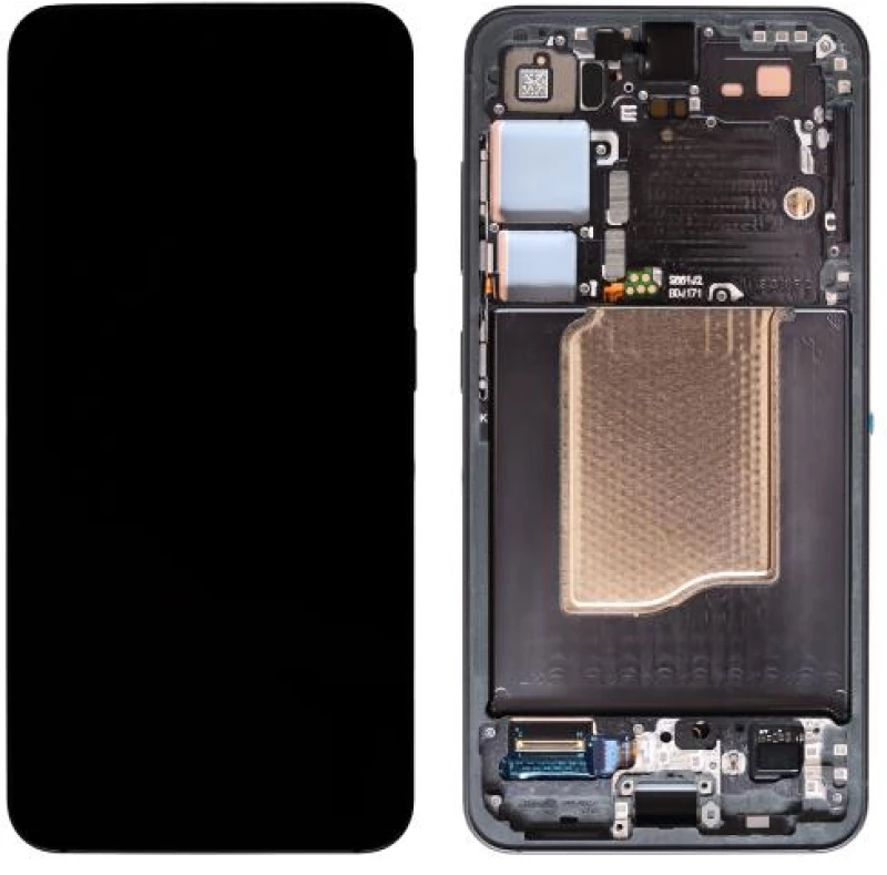 Οθόνη με Touch Screen & Μπροστινή Πρόσοψη Samsung S931B Galaxy S25 5G Μαύρο (Original)