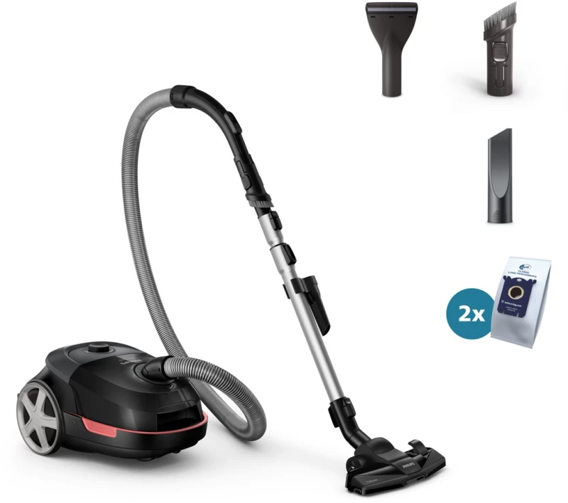 Philips 5000 series XD5123/10 vacuum 4 L Cylinder vacuum Dry 900 W Dust bag