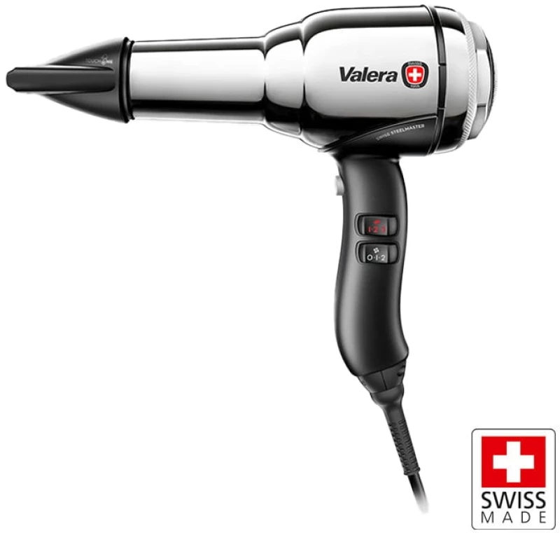 VALERA 228-0136 Swiss Steel-master Light Chrome Επαγγελματικό Πιστολάκι Μαλλιών 2000W
