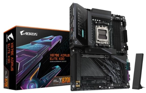 GIGABYTE X870E A ELITE X ATX DDR5 PCIe 5.0 WiFi 7 2.5G LAN