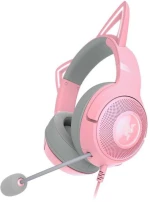 Razer Kraken Kitty V2 Quartz Edition Ακουστικά Gaming USB-A, 109 dB, Circumaural