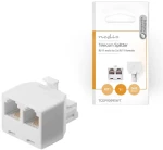 Nedis 233-0403 Splitter TCGP90995WT Λευκό
