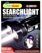Andowl Q-LED5123 Προβολέας Χειρός LED με Μέγιστη Φωτεινότητα 15000lm Μαύρο