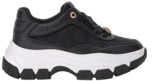 Guess FLFBRTELE12 Sneakers Μαύρα