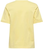 Only 15367970 Γυναικείο T-shirt Freja - Κίτρινο