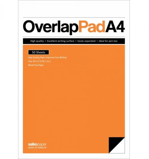 Salko Μπλοκ Overlap Λευκό Α4