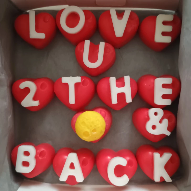 Wax Melts - Love you to the moon & back Άρωμα: Chocolate Fudge