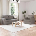 Καναπές 120cm 2 pcs Taupe Μέταλλο Taupe 3407520