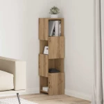 Γωνιακό Ντουλάπι Artisan Oak 25,5x25x102εκ Επεξεργασμένο ξύλο Καφέ 889812