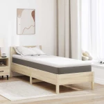 Στρώματα Λευκό 80 x 200 cm 100% ύφασμα πολυεστέρα με τζακάρ Λευκό 4106177