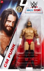 WWE ΒΑΣΙΚΗ ΦΙΓΟΥΡΑ ΔΡΑΣΗΣ CM PUNK- GDF62 JCV44