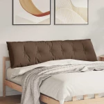 Μαξιλάρι Πλάτης Καφέ 180 x 19 x 50 εκ ύφασμα Καφέ 42014920