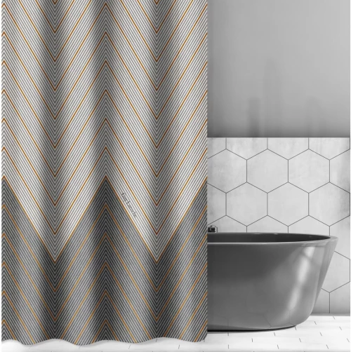Κουρτίνα Μπάνιου Guy Laroche Canyon Anthracite 240x185