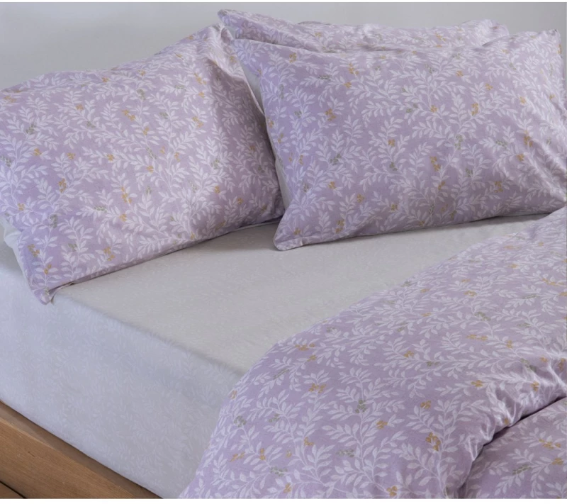 Σετ Σεντόνια Διπλά 4 Τεμαχίων Nef-Nef Cylia Beige 200x270