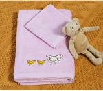 Σετ Βρεφικές Πετσέτες 2 Τεμαχίων Nef-Nef Cute & Sweet Lilac 30x50+70x140