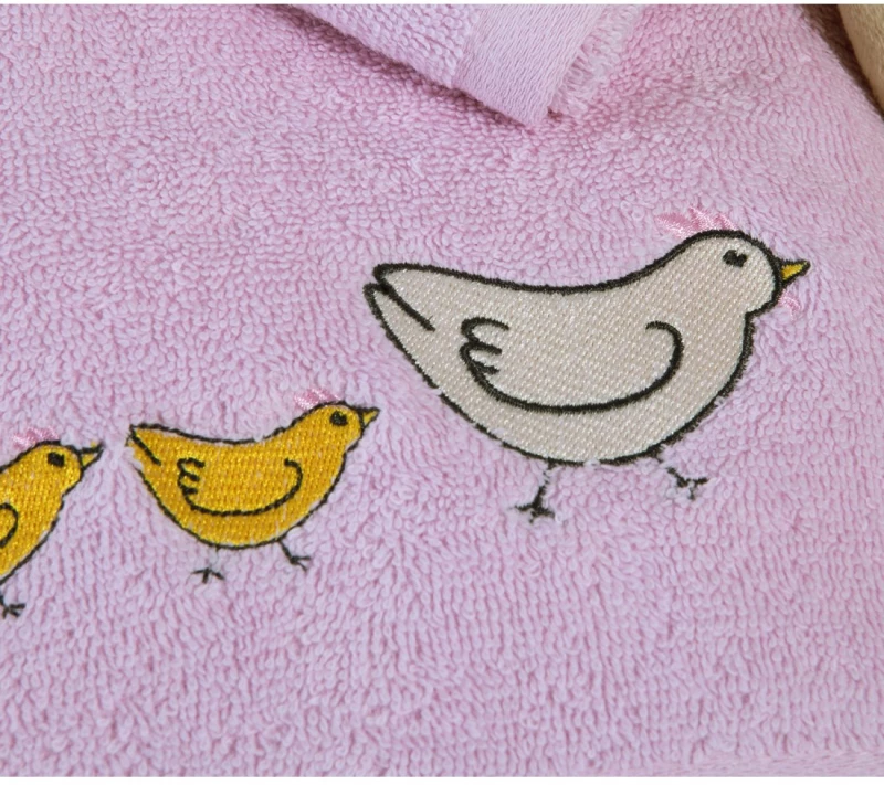Σετ Βρεφικές Πετσέτες 2 Τεμαχίων Nef-Nef Cute & Sweet Lilac 30x50+70x140