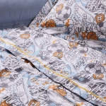 Σετ Παιδικά Σεντόνια Μονά 3 Τεμαχίων Das Kids 4986 Multicolor 170x260