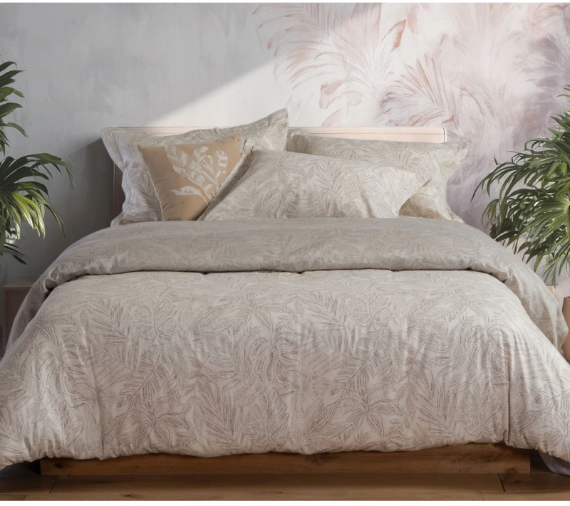 Σετ Σεντόνια King Size 4 Τεμαχίων Nef-Nef Tundra Ecru/Grey 270x280