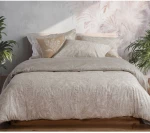 Σετ Σεντόνια King Size 4 Τεμαχίων Nef-Nef Tundra Ecru/Grey 270x280