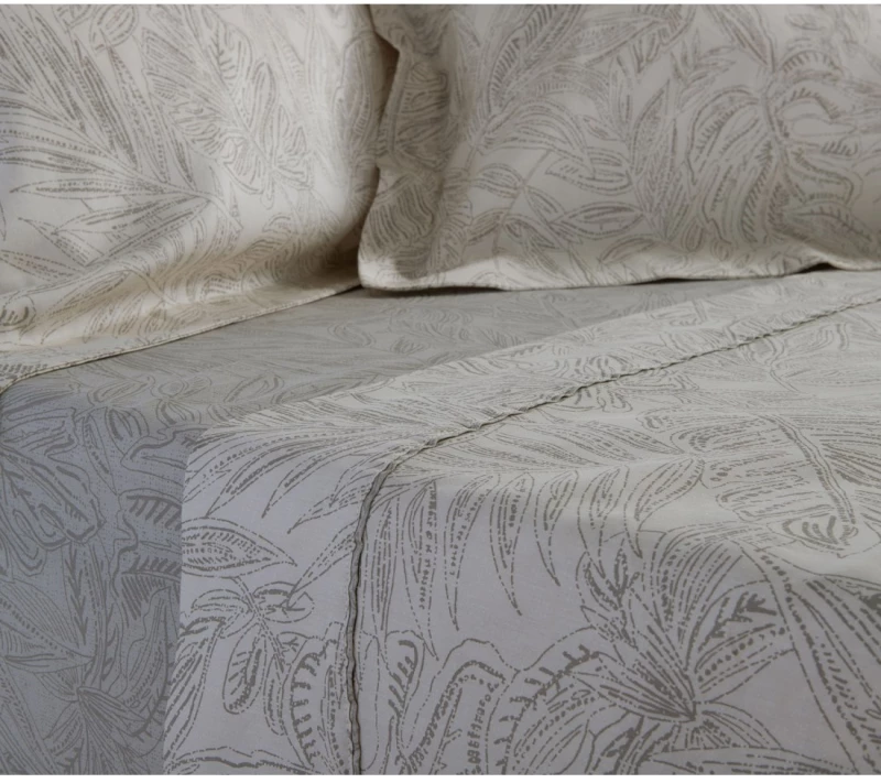 Σετ Σεντόνια King Size 4 Τεμαχίων Nef-Nef Tundra Ecru/Grey 270x280