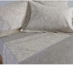 Σετ Σεντόνια King Size 4 Τεμαχίων Nef-Nef Tundra Ecru/Grey 270x280