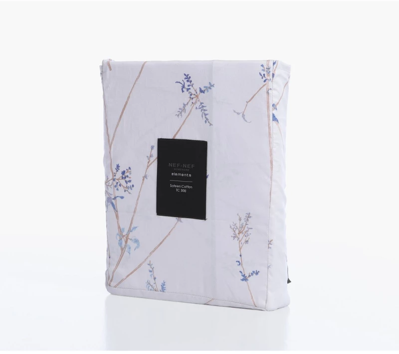 Σετ Σεντόνια Υπέρδιπλα 4 Τεμαχίων Nef-Nef Desirous Off White/Blue 240x270
