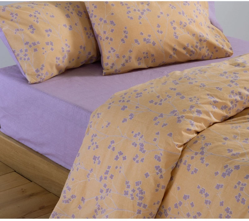 Σετ Σεντόνια Μονά 3 Τεμαχίων Nef-Nef Floriva Coral 170x270