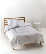 Σετ Παιδική Παπλωματοθήκη Μονή 2 Τεμαχίων Kentia Canopy White-Greige 165x245