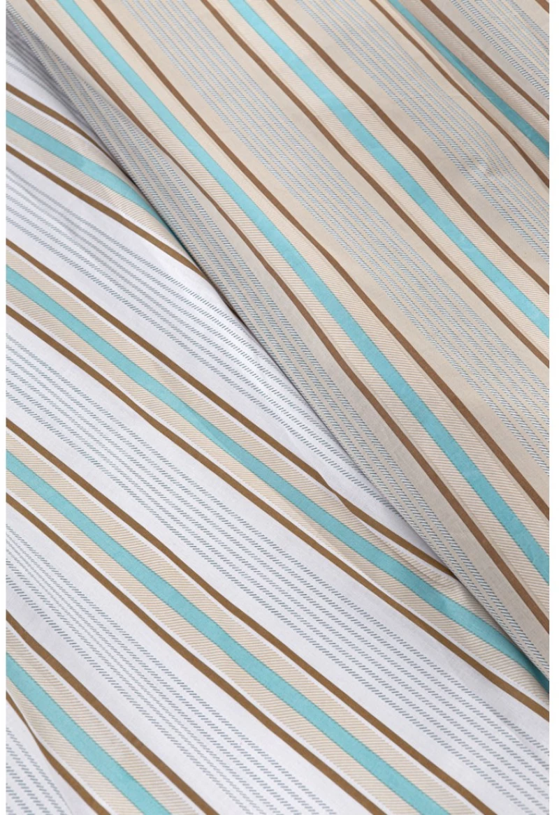 Σετ Σεντόνια Υπέρδιπλα 4 Τεμαχίων Guy Laroche Pinstripe Natural 240x265