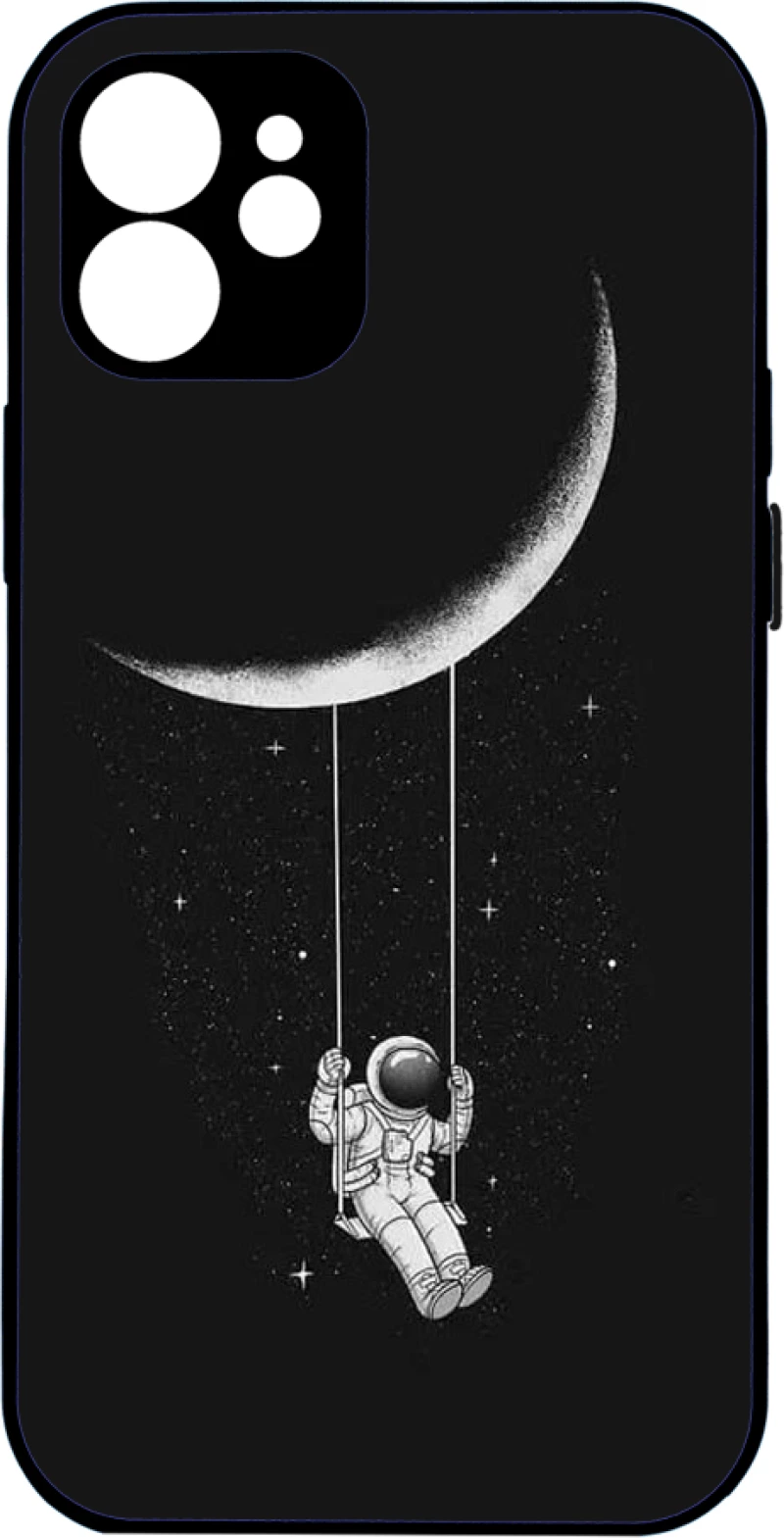 Astronaut swings on the moon - Realme C51