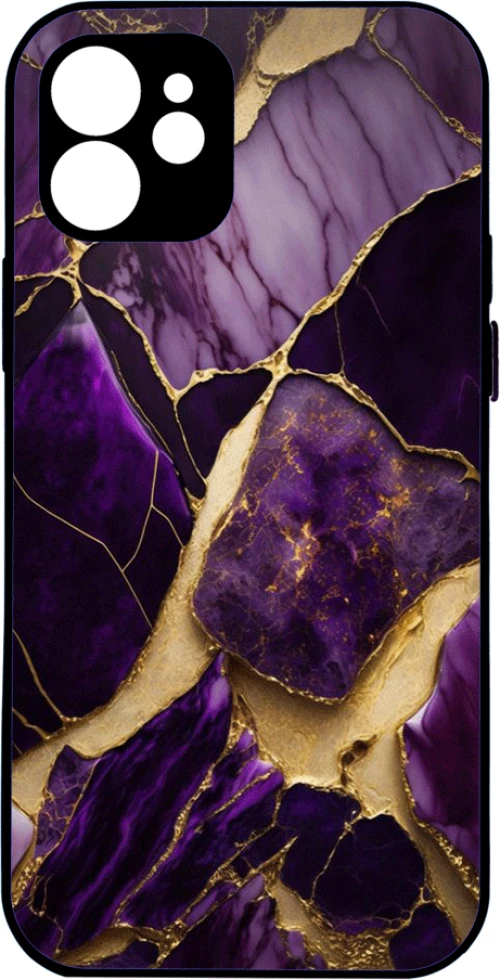 Marblre Purple-Gold - iPhone 16e