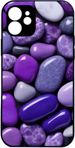 Purple Pebbles - iPhone 15 Pro