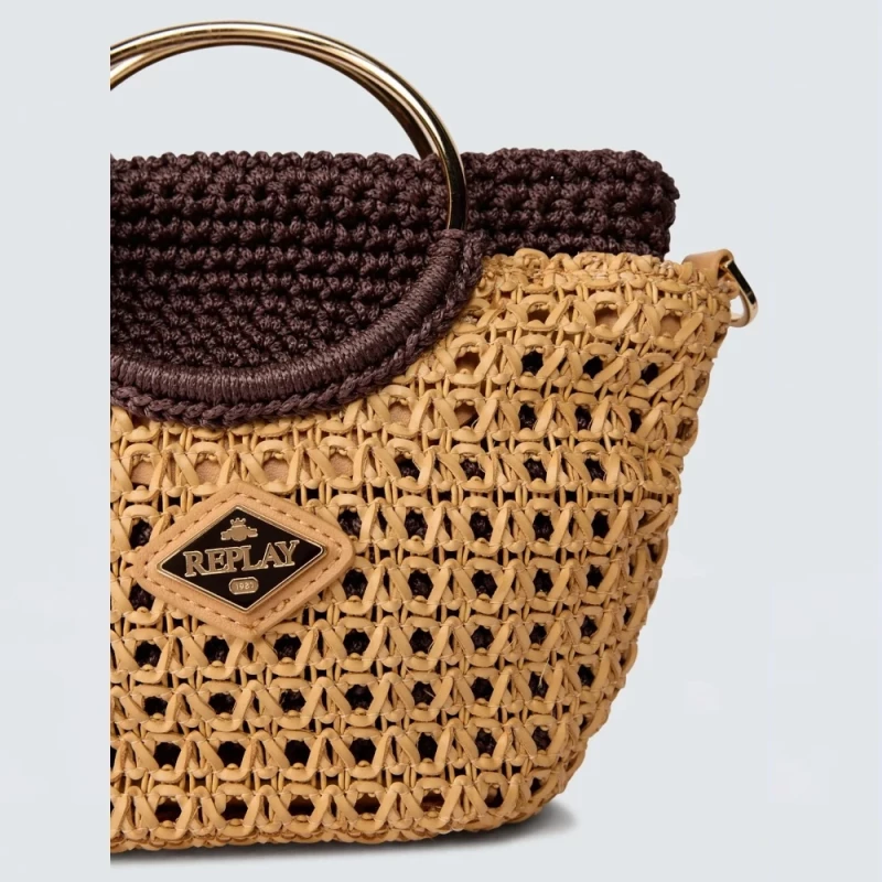 Replay Small Woven Bag