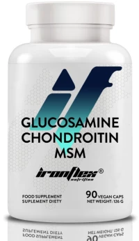 IronFlex Glucosamine MSM Chondroitin - 90 ταμπλέτες